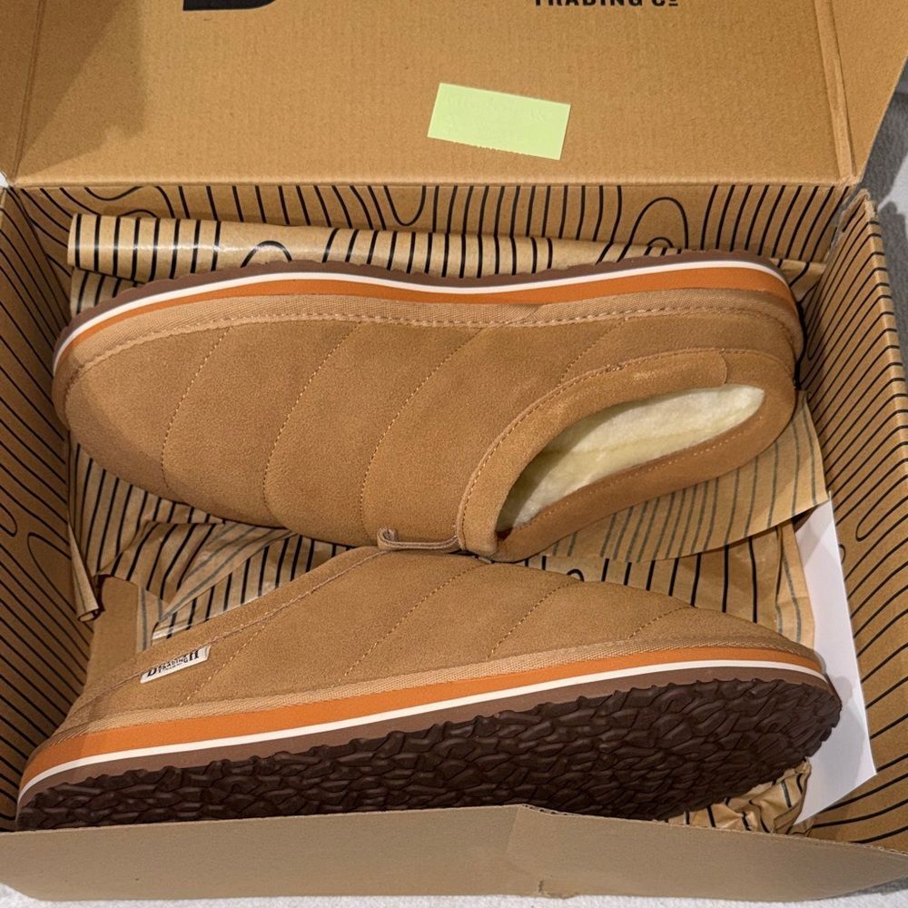 Duluth Trading Co Tan Slip-On Loafers